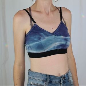 One of a kind Lululemon tie dye bralette